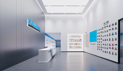 佛山市摩登电子科技办公室装修设计